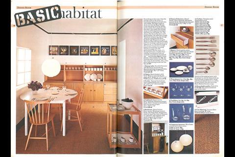 In 1974 Habitat launched its new Basic Habitat range.